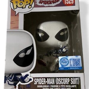 Funko Collectible Box with Gray and White Design